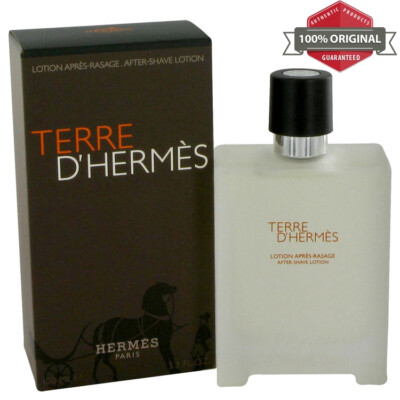 Terre D'Hermes 3.4 oz After Shave Lotion for Men by Hermes