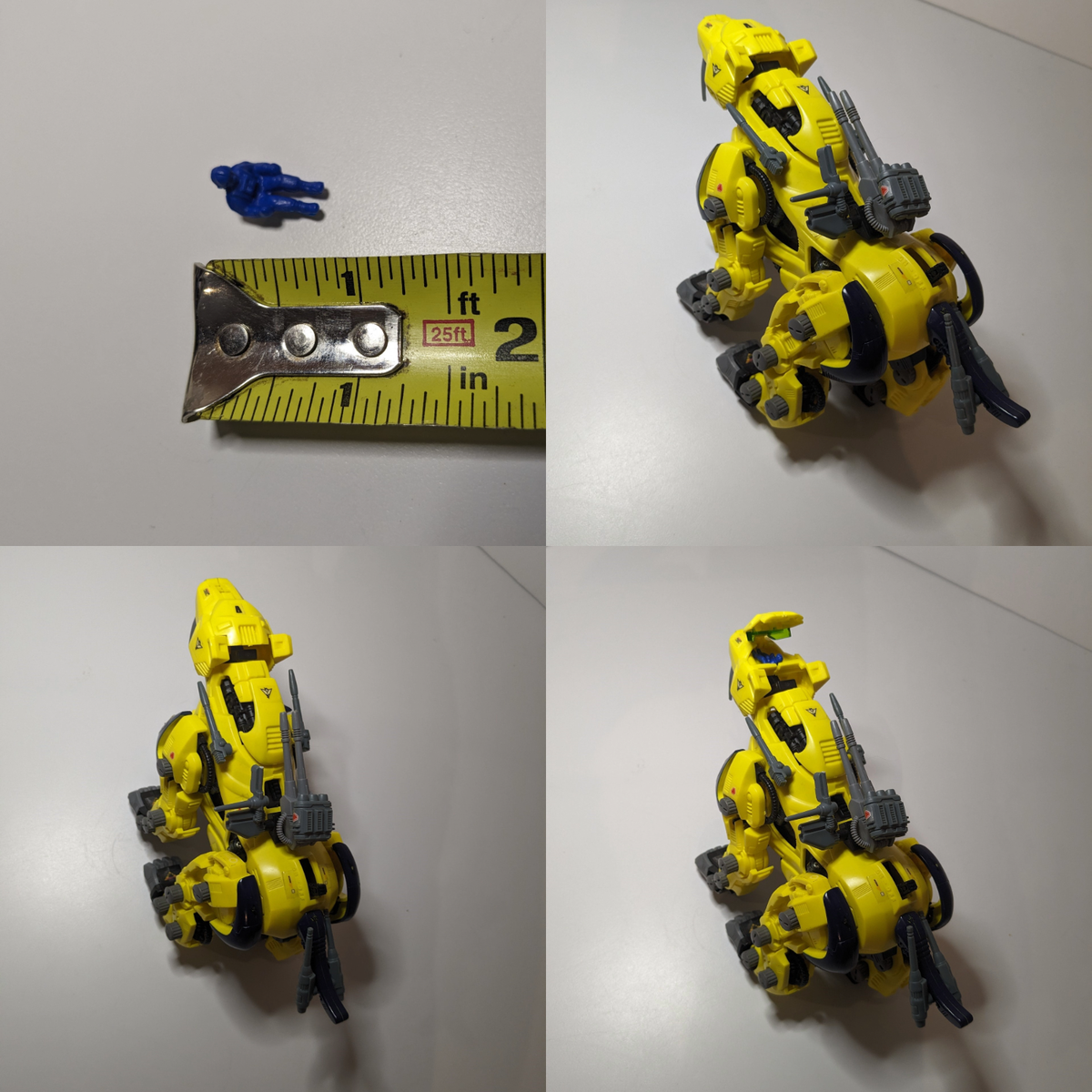 Vintage Hasbro Zoids Zaber Fang 1/72 Action Figure Model Kit Vintage Hasbro Zoids Zaber Fang 1/72 Action Figure Model Kit