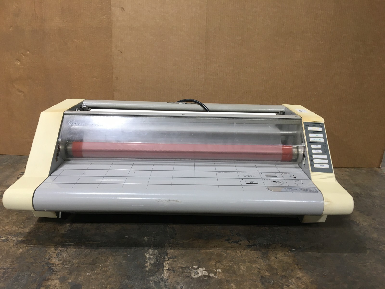 GBC HeatSeal Ultima 651 Thermal 27 inch Max Width Roll Laminator eBay