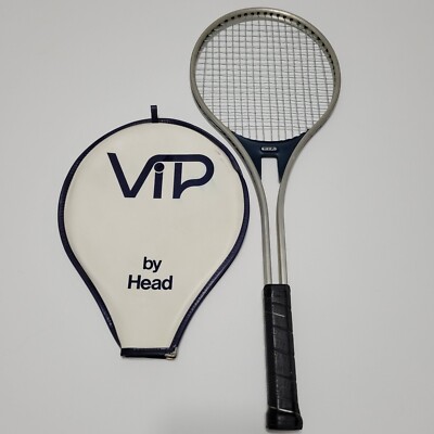 RAQUETTE DE TENNIS VINTAGE AMF / HEAD MASTER ALUMINIUM (4 5/8) argent