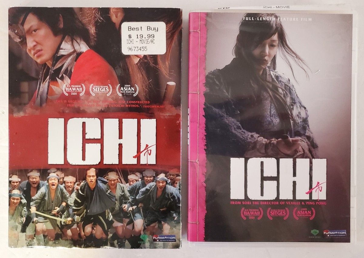 ICHI: The Movie DVD By Takao Osawa, Shido Nakamura, Haruka Ayase