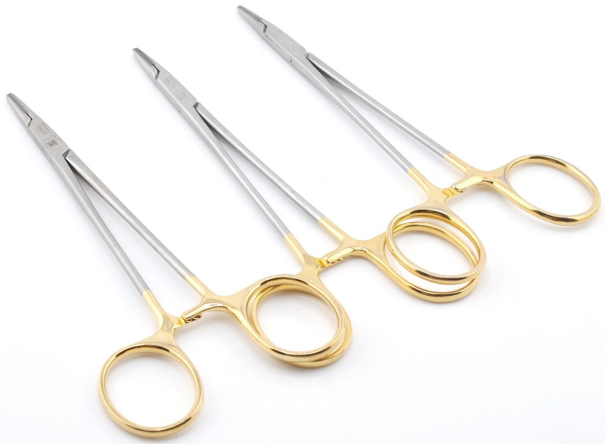 AESCULAP BM024R Durogrip Webster SERR TC Tungsten CarbBite Needle