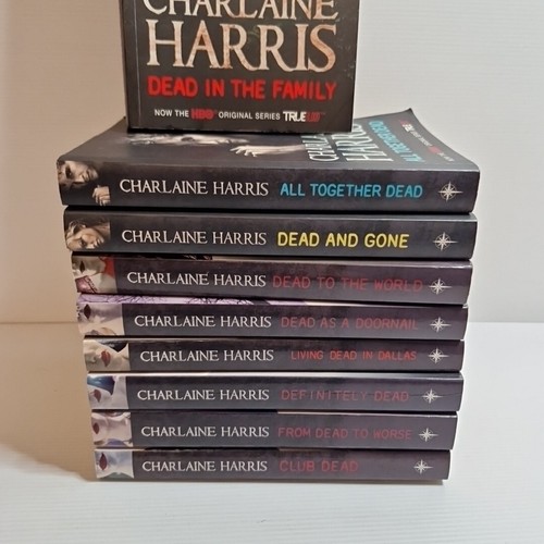 True Blood Sookie Stackhouse 9x libros de Charlaine Harris (en rústica, 2009) - Imagen 3 de 24