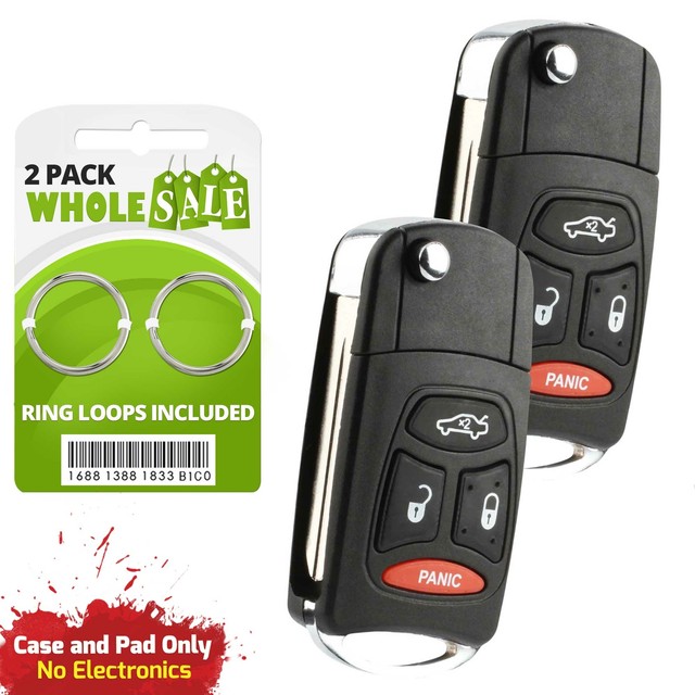 2 Replacement for 2005 2006 2007 Jeep Grand Cherokee Flip ...