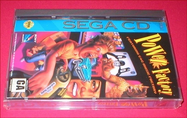 Power Factory for the Sega Genesis CD System NEW SEALED - Image 4 of 4