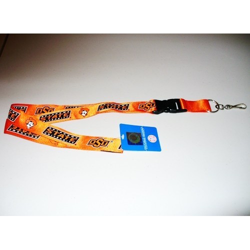 Oklahoma State Cowboys Lanyard Wristlet - Official Team Nylon Lanyard For Keys, IDs, Badges & Tickets, 9" Long - View #10