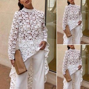 high low long sleeve top