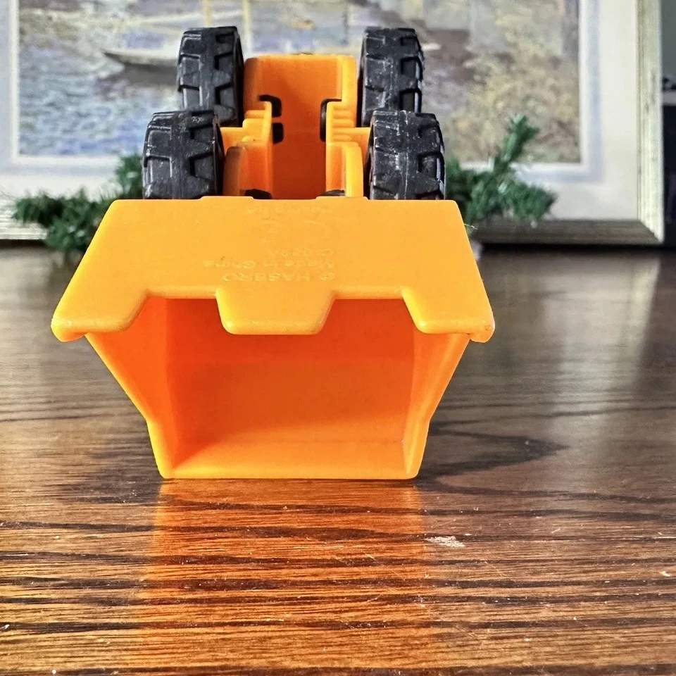 Hasbro Tonka Dozer Naranja Niños Juguete Negro Ruedas Elevable Cuchara Foto 4 de 4