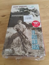 To Hell and Back (VHS) Audie Murphy Original Wrapper Watermark B36