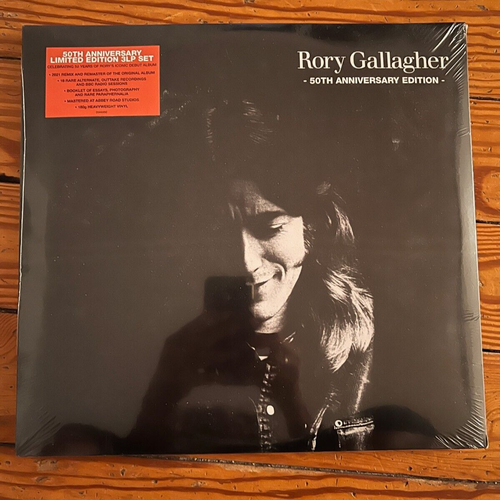 Rory Gallagher 50th Anniversary Limited Edition, 3 LPs NEU sealed, versiegelt