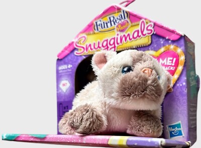 FurReal Friends Snuggimals SNUG A BOOTSIE Siamese Cat Kitten SK7 WORKS 
