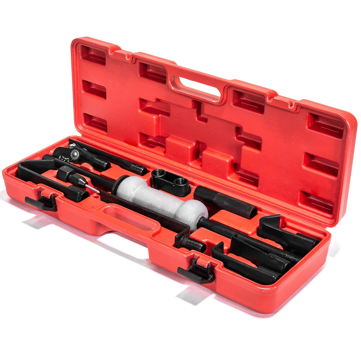 XtremepowerUS 13PC Heavy Duty Dent Puller w 10lbs Slide Hammer