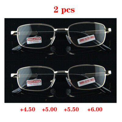 Occhiali Montatura Nera Rossa Occhiali Da Lettura 4.50 A 6.00 - Foto 3