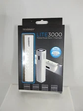 Tenergy Lite3000 External Phone Battery Charger Mobile Power Bank with Flashligh