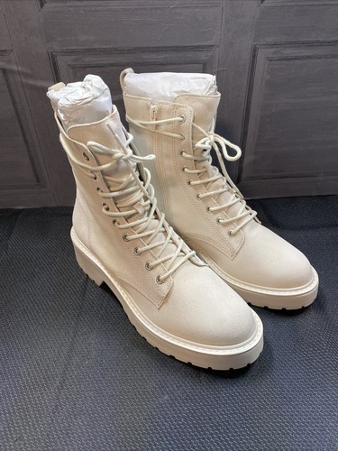 Steve Madden Womens Tornado Sand Combat 