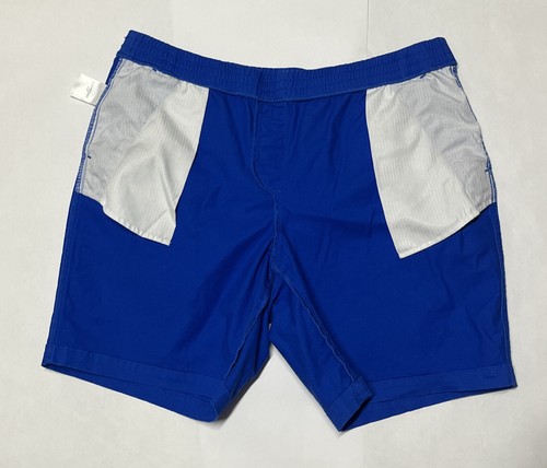 Lands' End Damen Gr. 18P P Pull-On Shorts blau solide Komfort 9" Chino - Bild 8 von 15