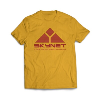 Skynet T-Shirt   Iconic Terminator Movie Graphic Tee | Futuristic AI Design