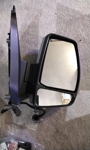Right Side Wing Mirror O/S Electric 2012-23 Ford Transit Tourneo Custom Silver