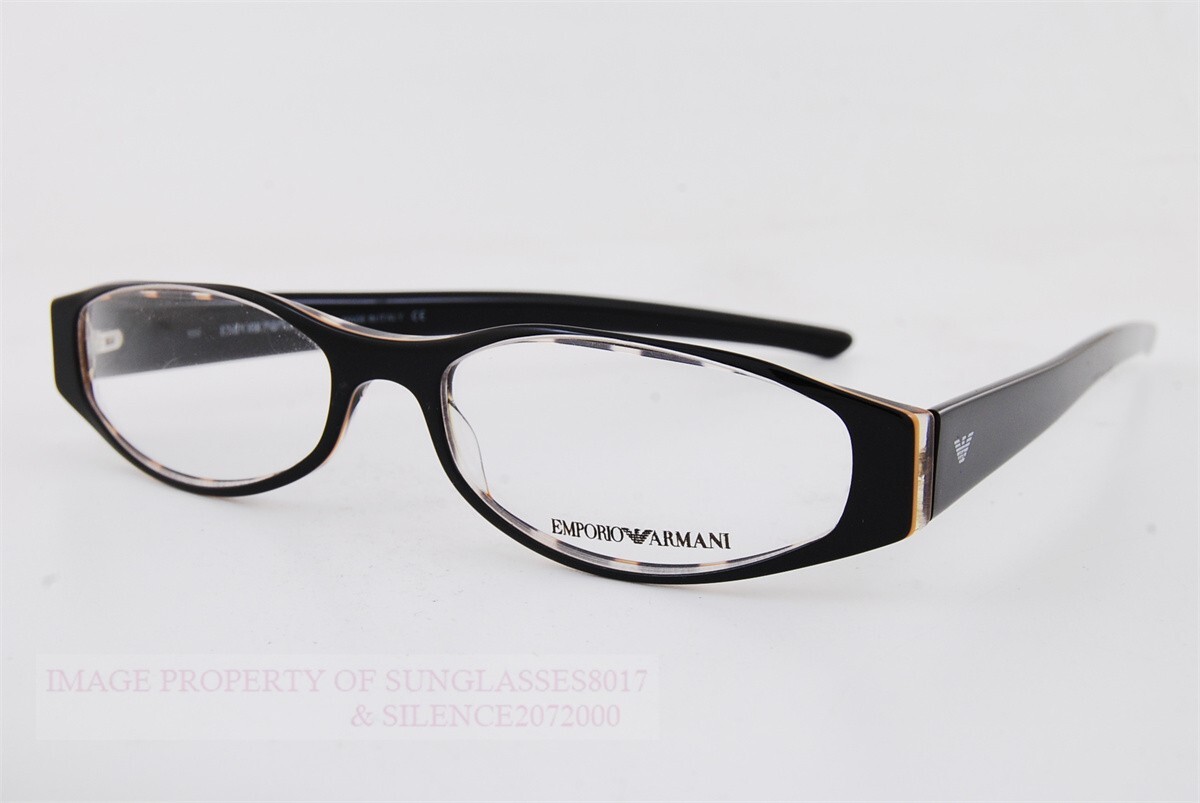 Closeout New Emporio Armani Eyeglass Frames 9089 GX4 Black 52mm w