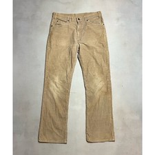 Vintage Levis 517 Corduroy Pants white tag Distressed USA Made fit 34x32