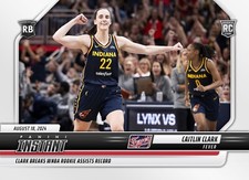 Caitlin Clark 2024 Panini Instant WNBA Record Breaker Rookie Card 171 RC Fever