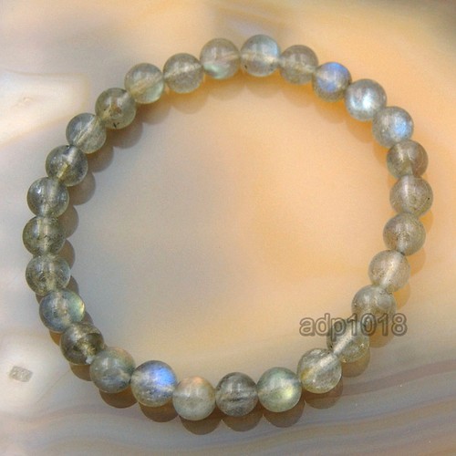 8mm Handmade Natural Gemstone Round Beads Stretchy Bracelets 7.5 inches - Picture 61 of 151
