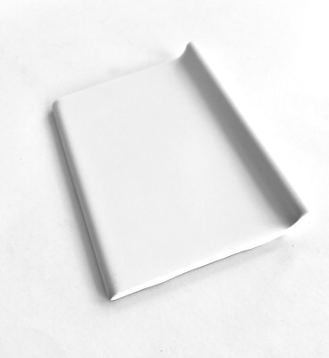 4x6 Arctic White Matte 0790 Ceramic Tile Sanitary Cove Base Wall Floor Trim