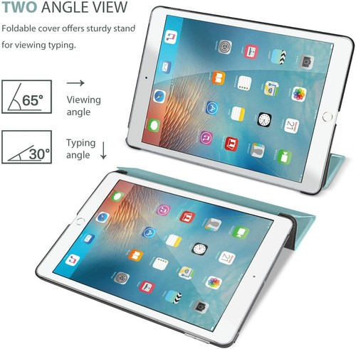 Procase 2015 Case - Ultra Slim Lightweight Stand Case TEAL 4th Gen 4 iPad Mini - Picture 6 of 7