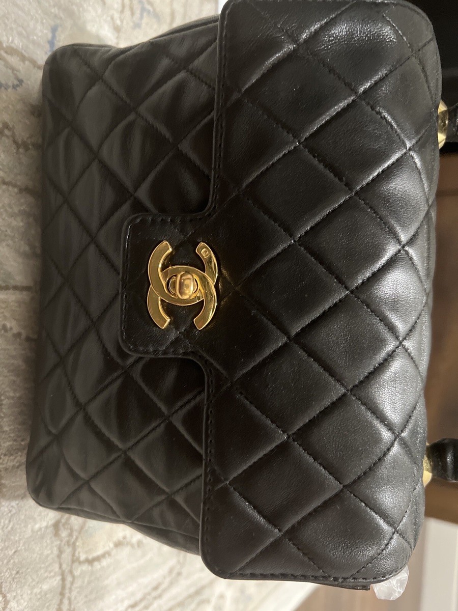 Vintage 1994 Classic Chanel Mini Quilted Kelly Bag | eBay