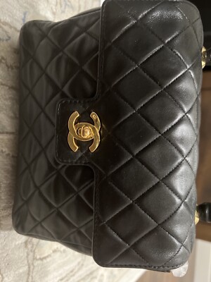 Vintage 1994 Classic Chanel Mini Quilted Kelly Bag | eBay