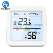 APP Smart WIFI Temperature Humidity Sensor LCD Backlight Hygrometer Thermometer