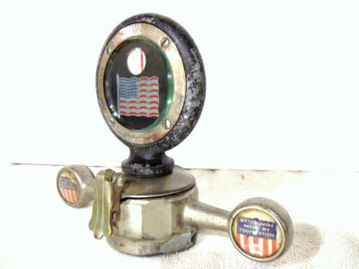 RARE Antique Boyce Moto Meter Series 1 -A Dog Bone Radiator Cap | eBay