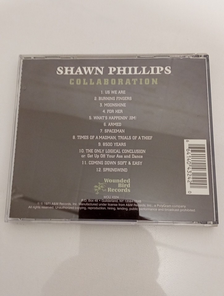 Shawn Phillips Collaboration (CD, 2006) 664140432420 eBay