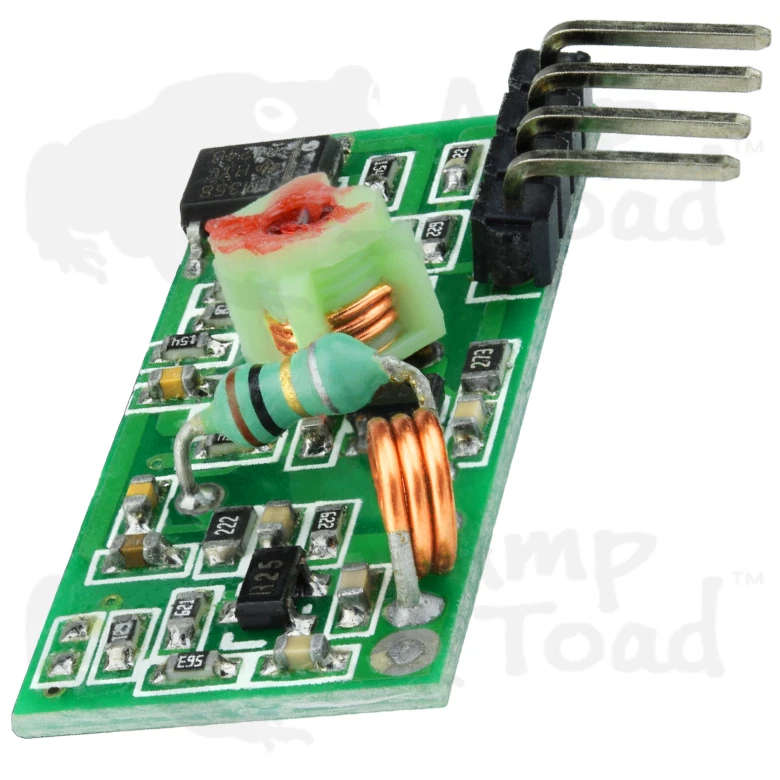 433Mhz RF Transmitter & Receiver Radio Link Remote Module Kit Arduino PI TTL - Image 2 of 4