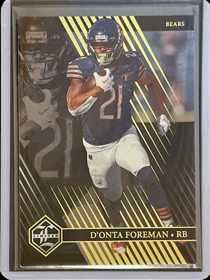 D'Onta Foreman - 2023 Panini Limited Football #19