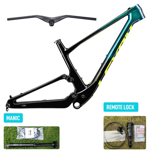 29" Carbon Integrated Suspenion Boost MTB Frame Trail Trunnion Shock Bike Frame - Picture 8 of 25