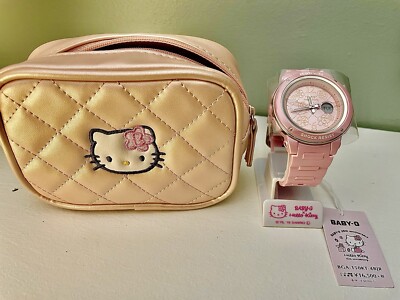  Dead stock CASIO BABY-G BGA-150KT Hello Kitty 45th Anniversary Pink Rare