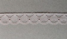 CRAFT-SEWING-LACE 12mm Pale Pink Heart Design Lace metre varieties available