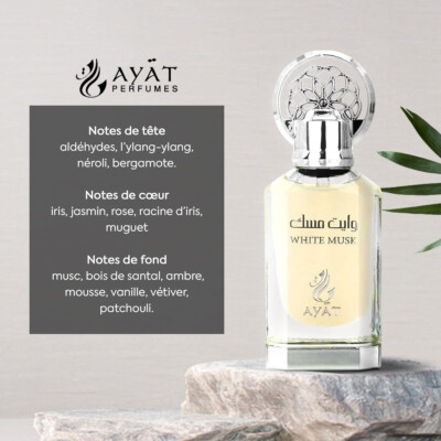 AYAT-my Perfumes- Parfümöl White Musk 12ml (85 Euro pro 100ml )