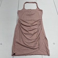 Zhoubaizi Pink Halter Bodycon Dress Women’s Size Large New