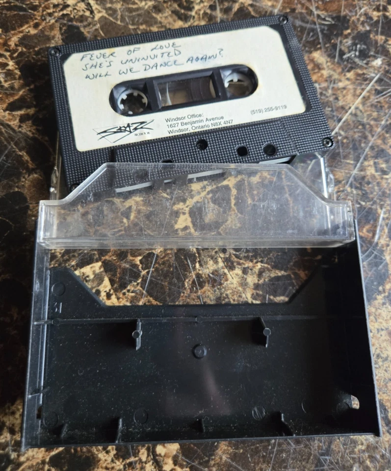 Rick Beneteau 1989-90 era 3 song demo cassette Skaz Productions RARE play tested - Image 3 of 4