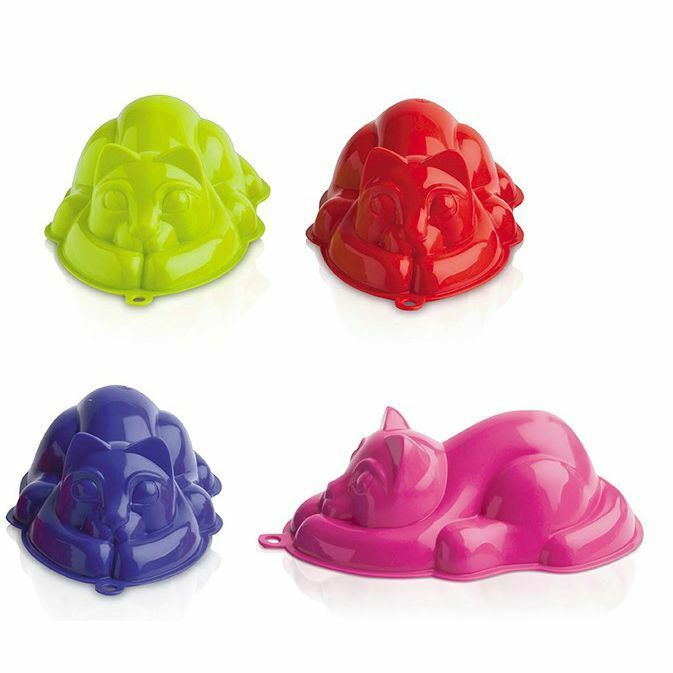 CKS Cat Shaped Jelly Mould (Pack of 4) UK