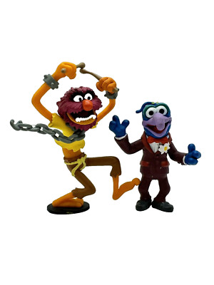 Disney Sesame Street Muppets Tuxedo Gonzo 3'' Crazy Animal 4'' PVC Figures