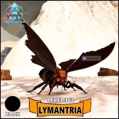 ARK Survival Ascended PC/PS5/XBOX PVE Black Lymantria   Level 362