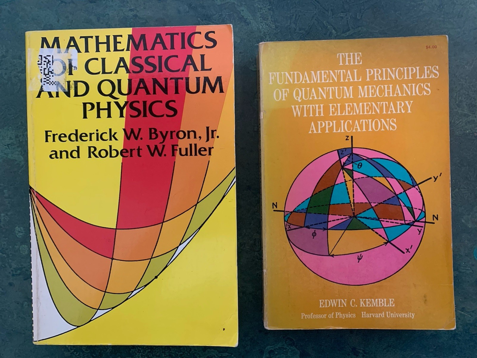 Two Dover Books On Quantum Mechanics