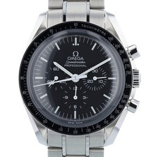 Omega Speedmaster Moonwatch 311.30.42.30.01.006 Black Dial 2019 Box & Papers
