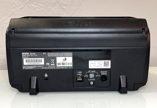 Epson WorkForce DS-560 Color Document Scanner -No Power Cord- Tested and Working - Picture 6 of 10
