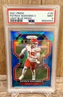 2021 Panini Prizm Light Blue Prizm Patrick Mahomes II #190 PSA 9 MINT