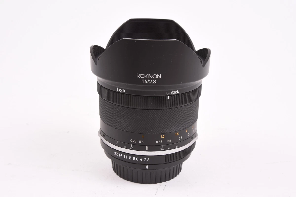 ROKINON f/2.8 Camera Lenses 14mm Focal for sale | eBay