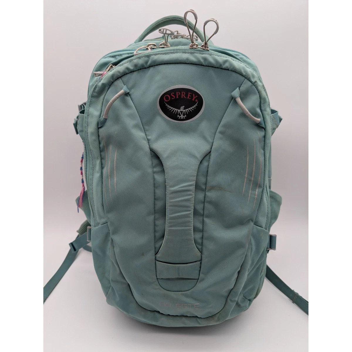 Osprey Women\'s Backpack Celeste 24 Teal 24L 24/Seven Laptop Daypack Osprey Celeste SKU:8383254 - YouTube main image 2
